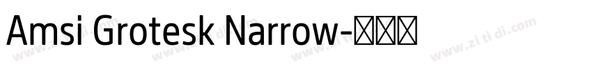 Amsi Grotesk Narrow字体转换 Amsi Grotesk Narrow字体转换